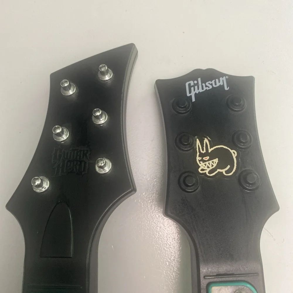 Guitar Hero Controller Lot Of 2 Neck Replacement Parts UNTESTED